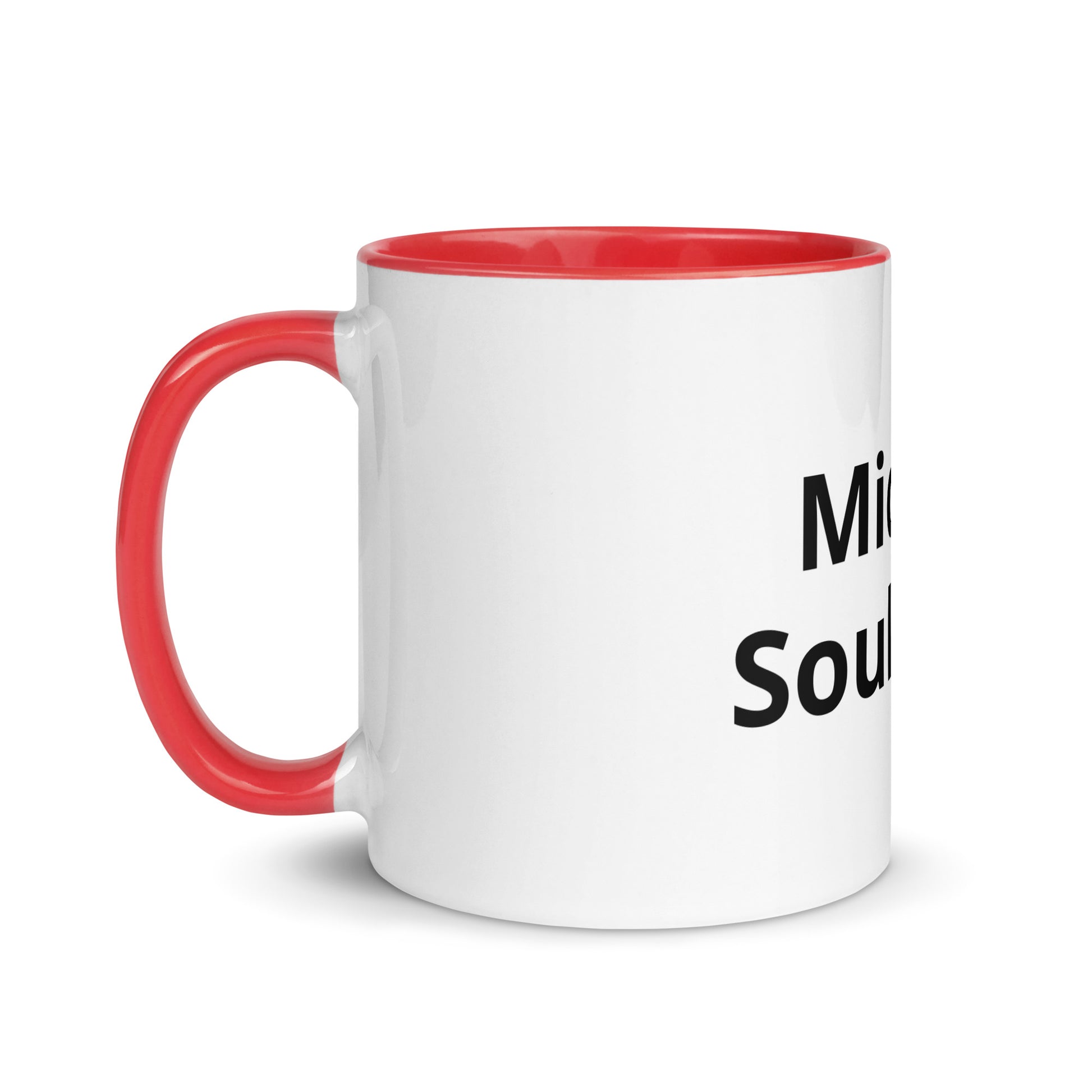 Mic Off, Soul Gone - Sarcastic Mug | PureSarcasm in Mug With Color - Inside View | Sarcastic Mug | PureSarcasm