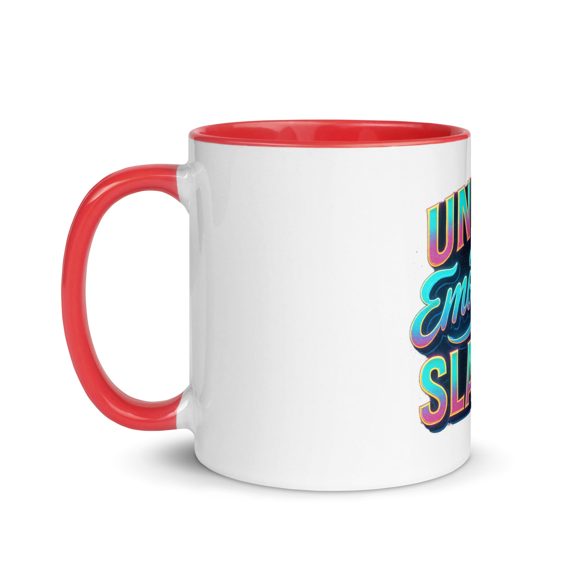 Unpaid Emotional Slavery - Sarcastic Mug | PureSarcasm in Mug With Color - Inside View | Sarcastic Mugs | PureSarcasm