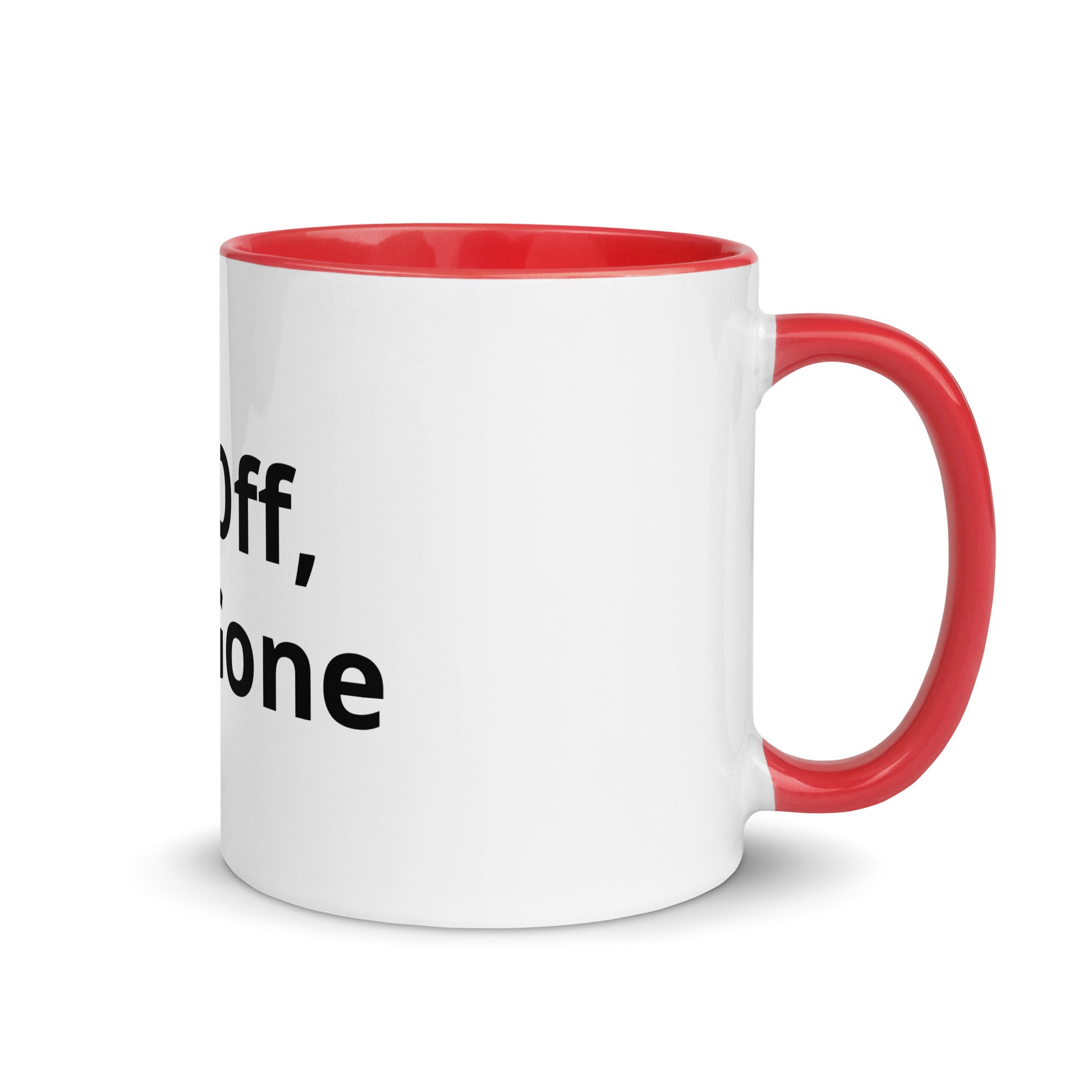 Mic Off, Soul Gone - Sarcastic Mug | PureSarcasm in Mug With Color - Inside View | Sarcastic Mug | PureSarcasm