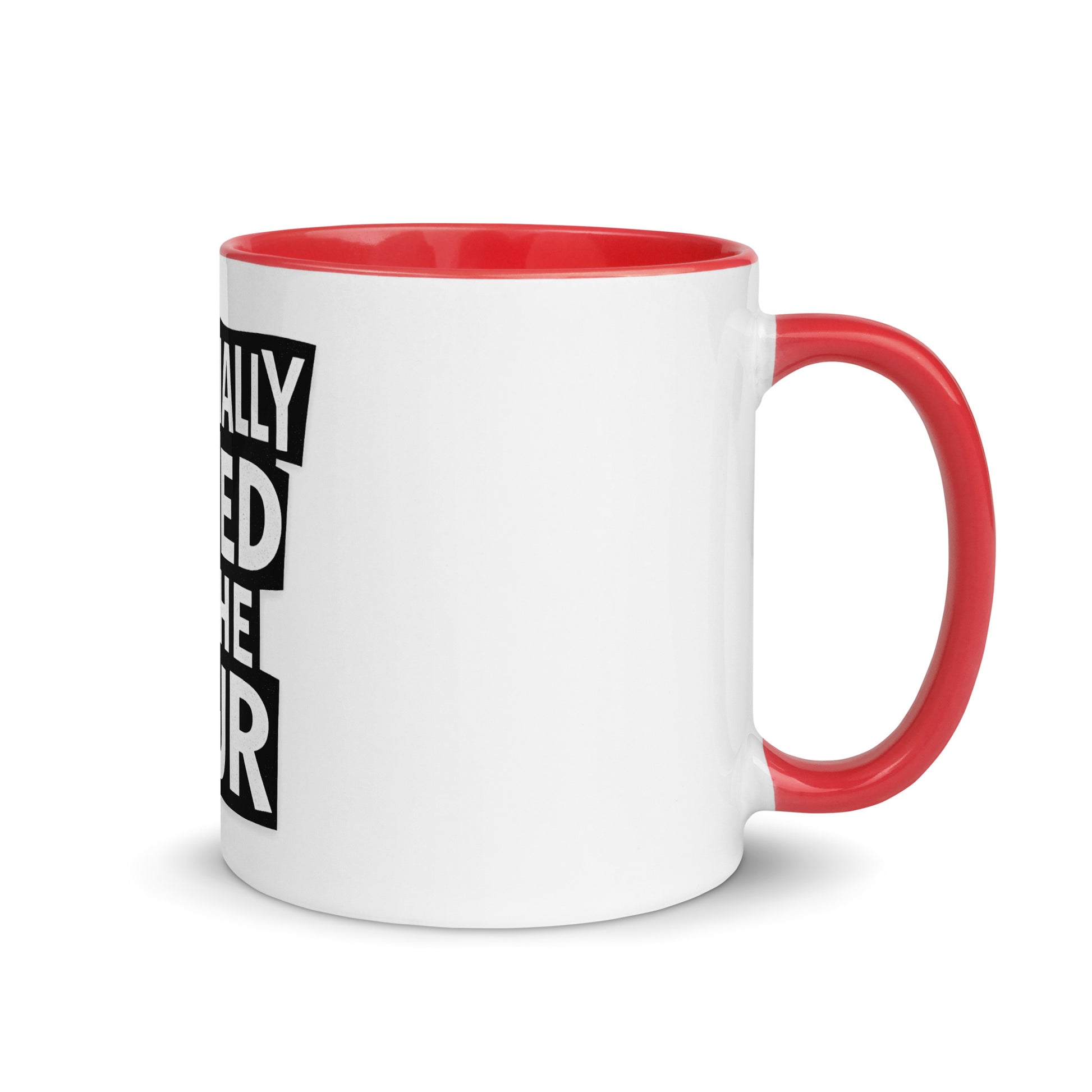 Emotionally Billed by the Hour - Sarcastic Mug in Mug With Color - Inside View | Sarcastic Mug | PureSarcasm