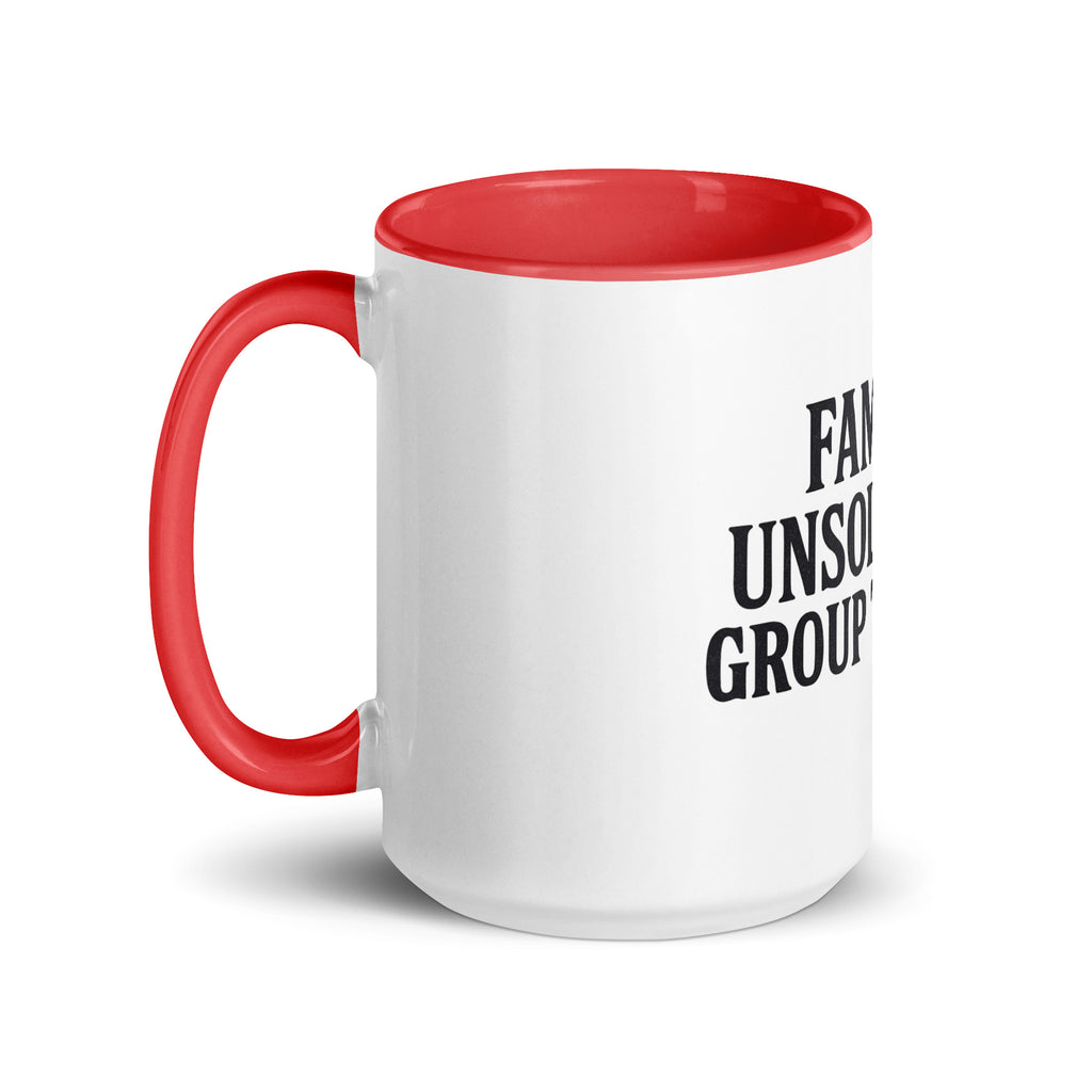 Family: Unsolicited Group Therapy™ - Sarcastic Mug | PureSarcasm in Mug With Color - Inside View | Sarcastic Mug | PureSarcasm