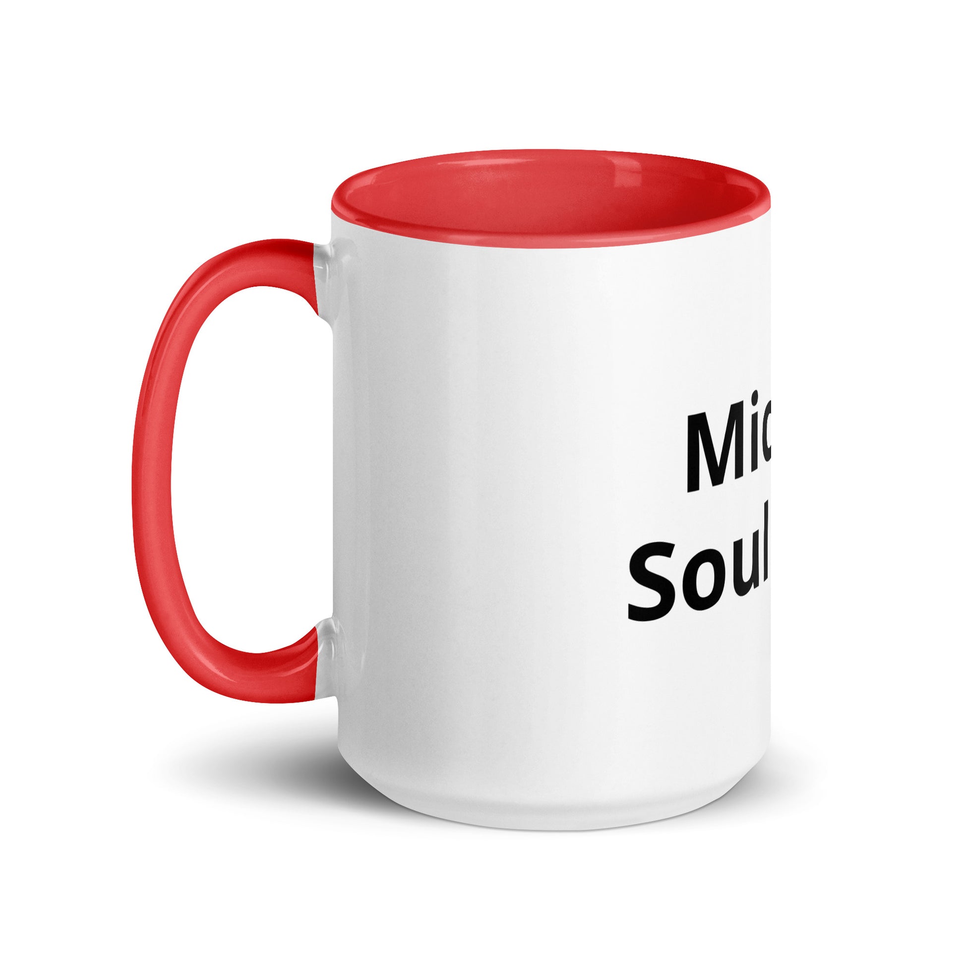 Mic Off, Soul Gone - Sarcastic Mug | PureSarcasm in Mug With Color - Inside View | Sarcastic Mug | PureSarcasm