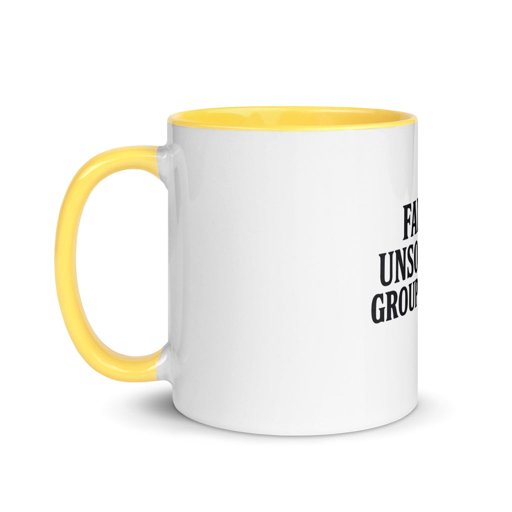 Family: Unsolicited Group Therapy™ - Sarcastic Mug | PureSarcasm in Mug With Color - Inside View | Sarcastic Mug | PureSarcasm