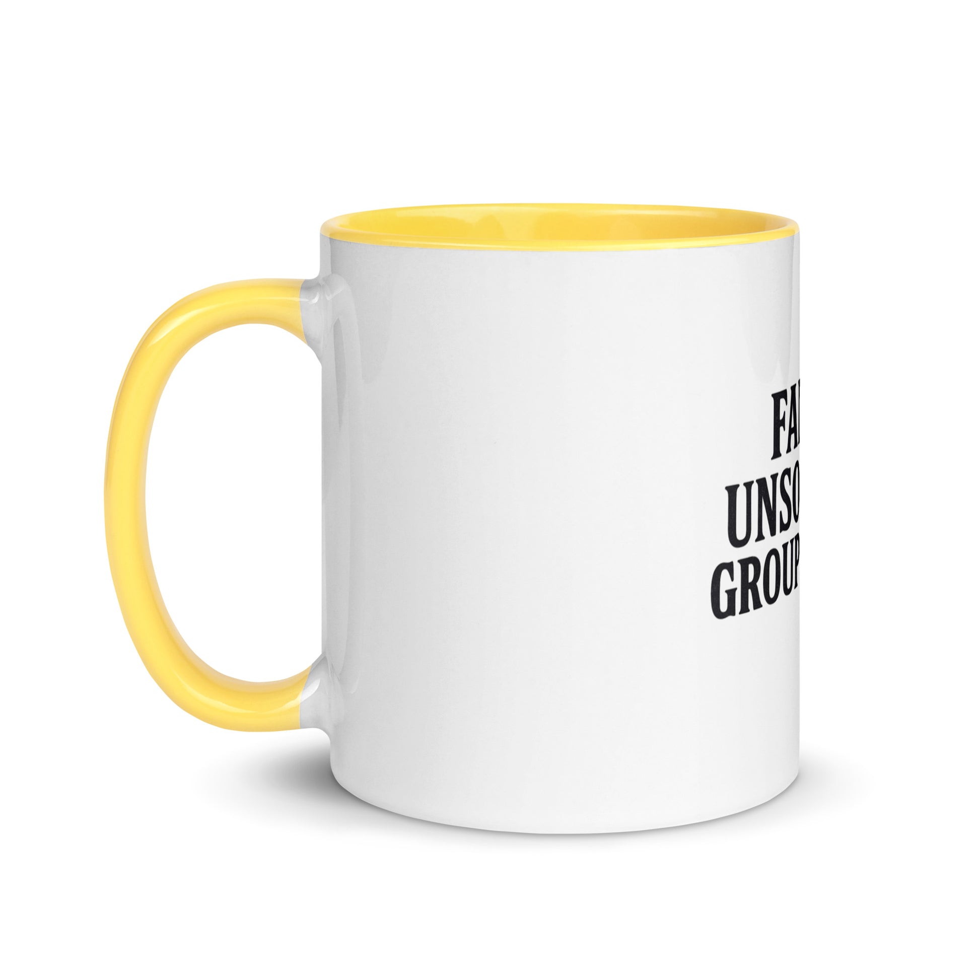 Family: Unsolicited Group Therapy™ - Sarcastic Mug | PureSarcasm in Mug With Color - Inside View | Sarcastic Mug | PureSarcasm