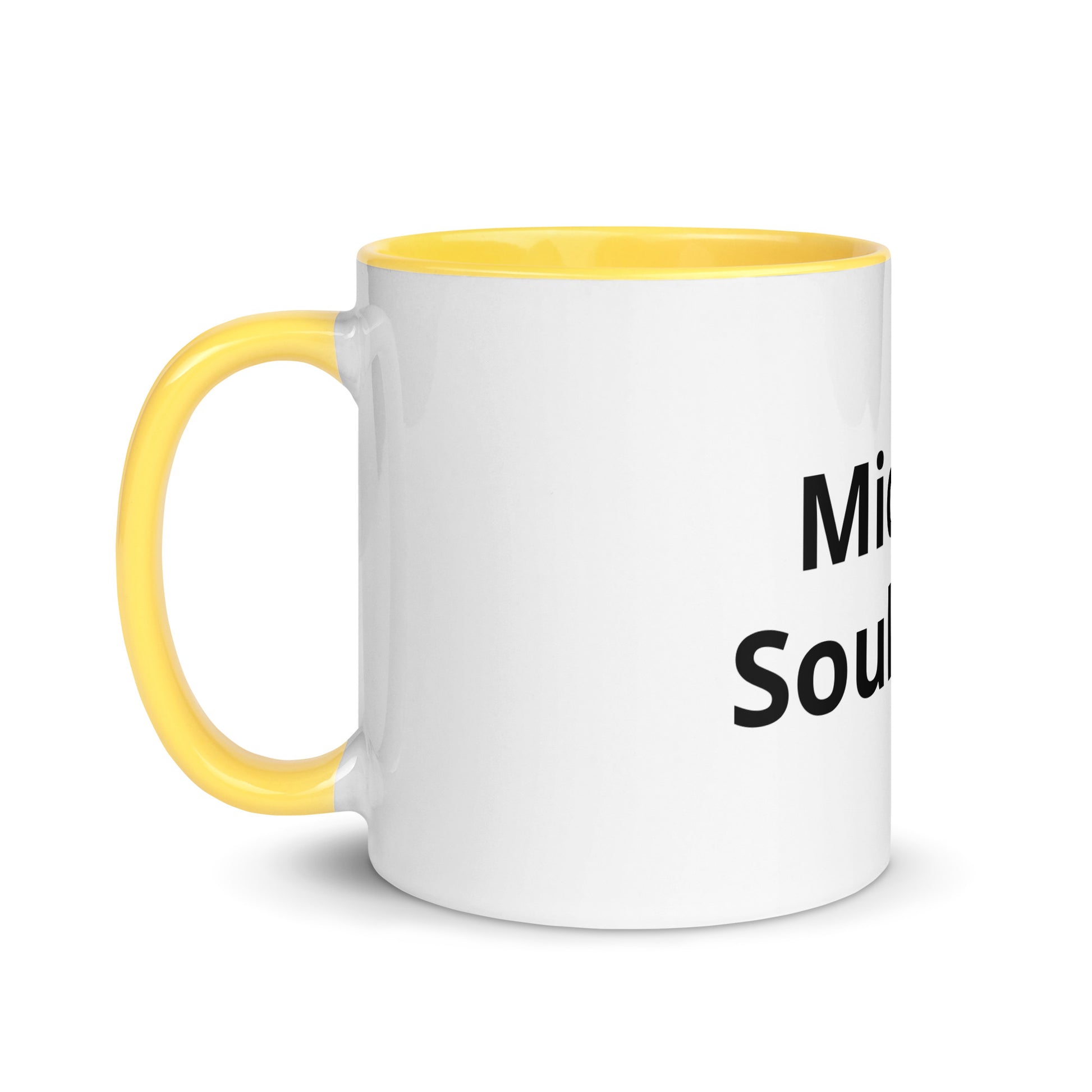 Mic Off, Soul Gone - Sarcastic Mug | PureSarcasm in Mug With Color - Inside View | Sarcastic Mug | PureSarcasm