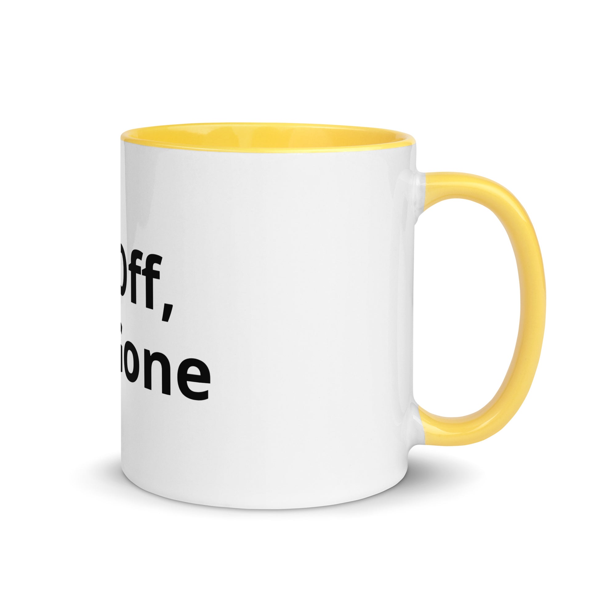 Mic Off, Soul Gone - Sarcastic Mug | PureSarcasm in Mug With Color - Inside View | Sarcastic Mug | PureSarcasm