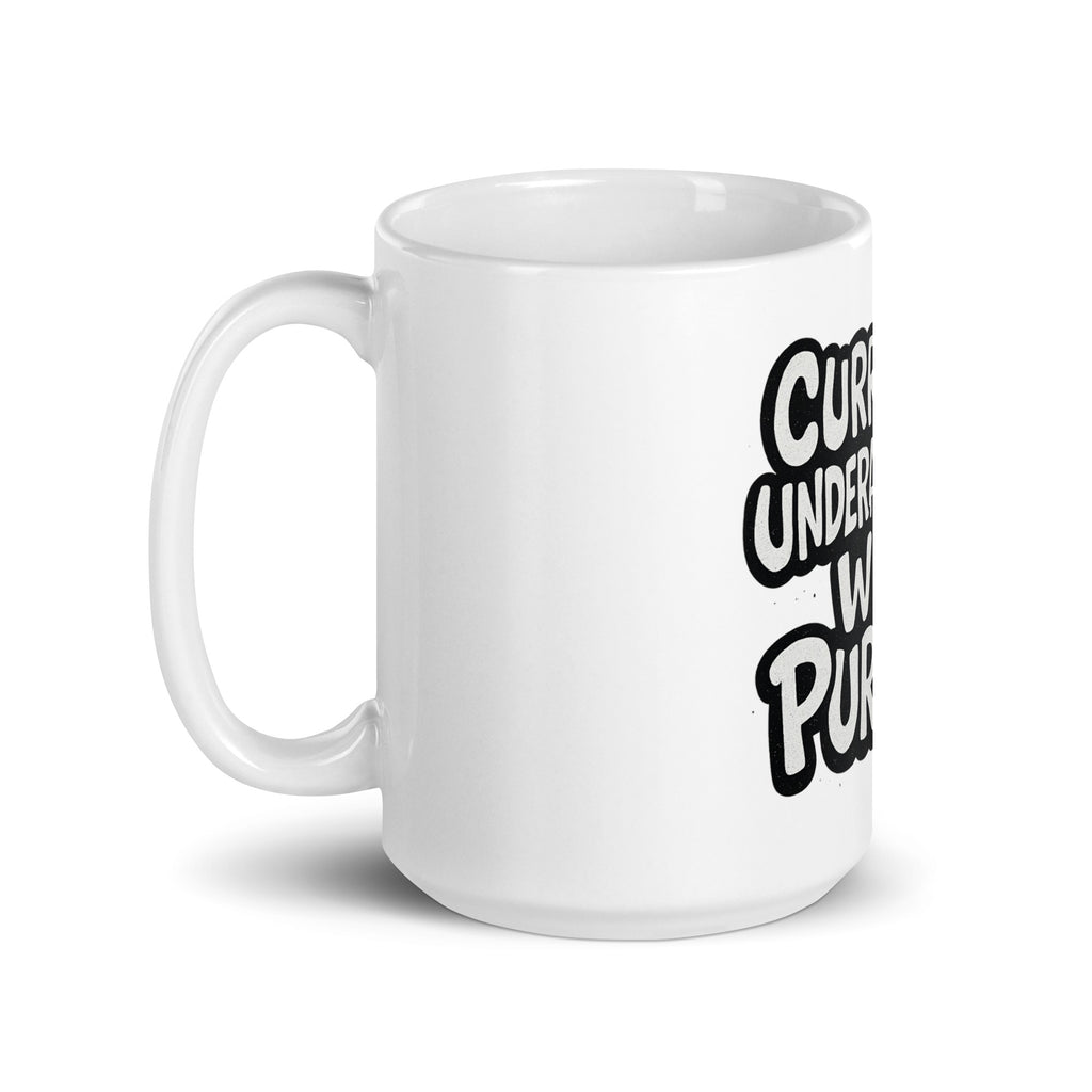 Currently Underachieving With Purpose sarcastic mug