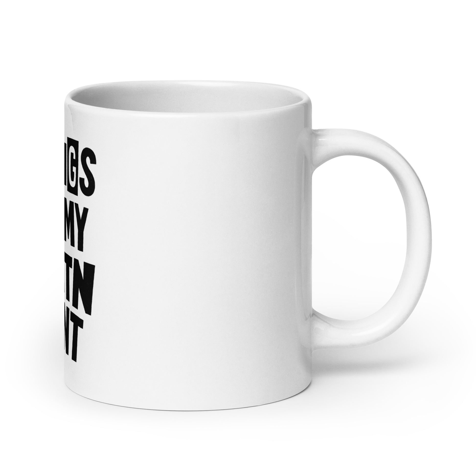 Meetings Fuel My Resentment - Sarcastic Mug in Oz Handle On - Right Side | Sarcastic Mug | PureSarcasm