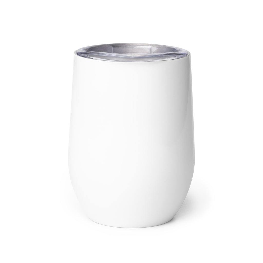 PureSarcasm sarcastic tumbler - white, back view