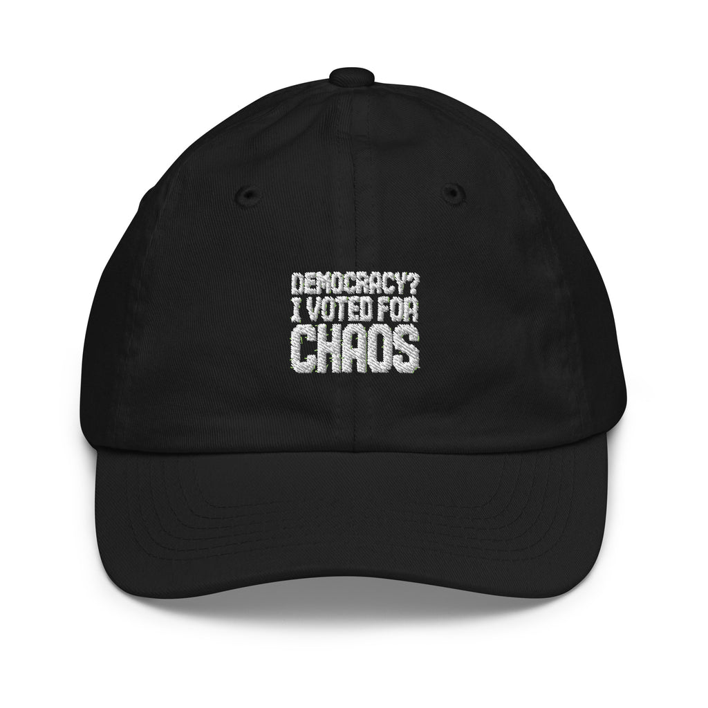 PureSarcasm sarcastic hat - baseball black, front view