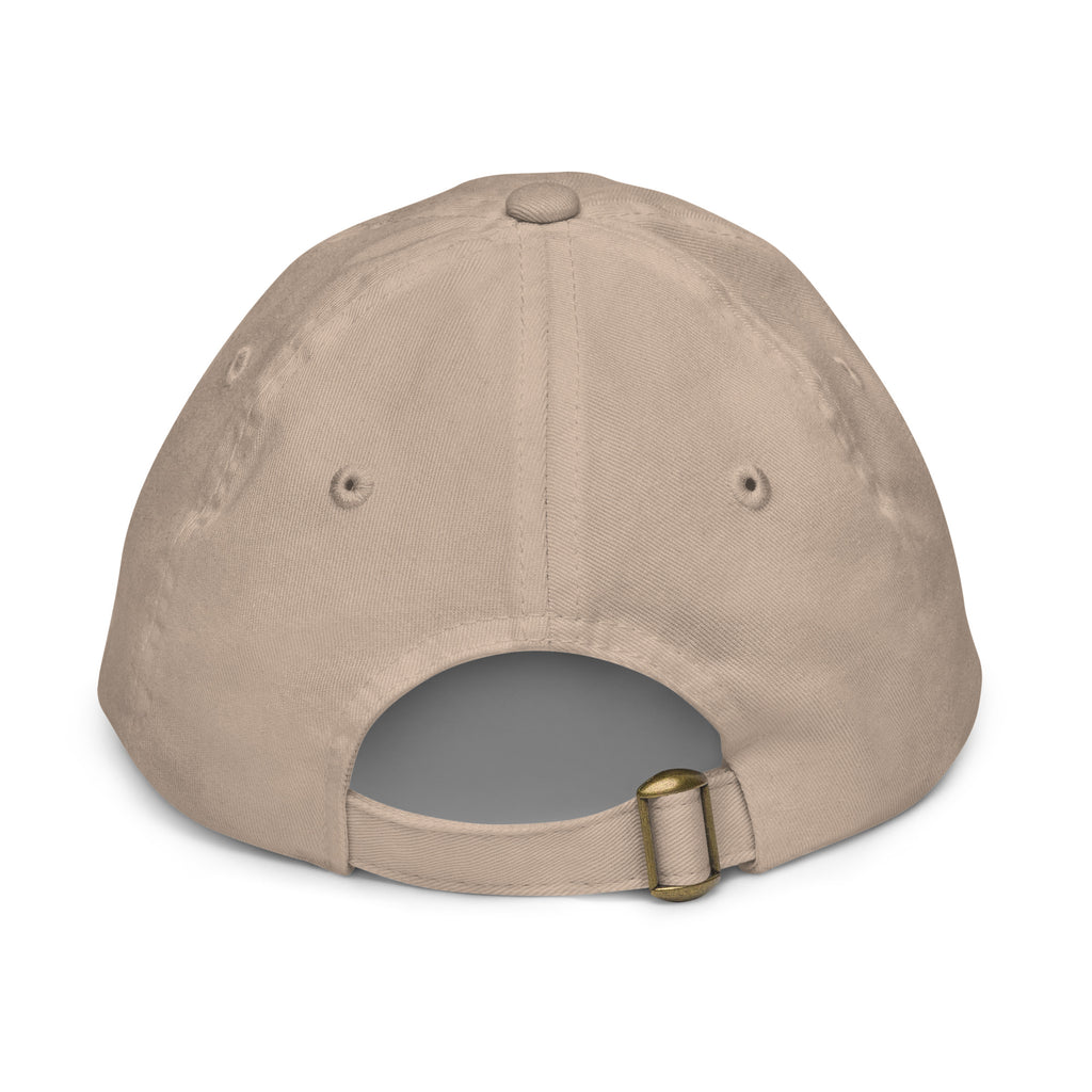 PureSarcasm sarcastic hat - baseball khaki, back view