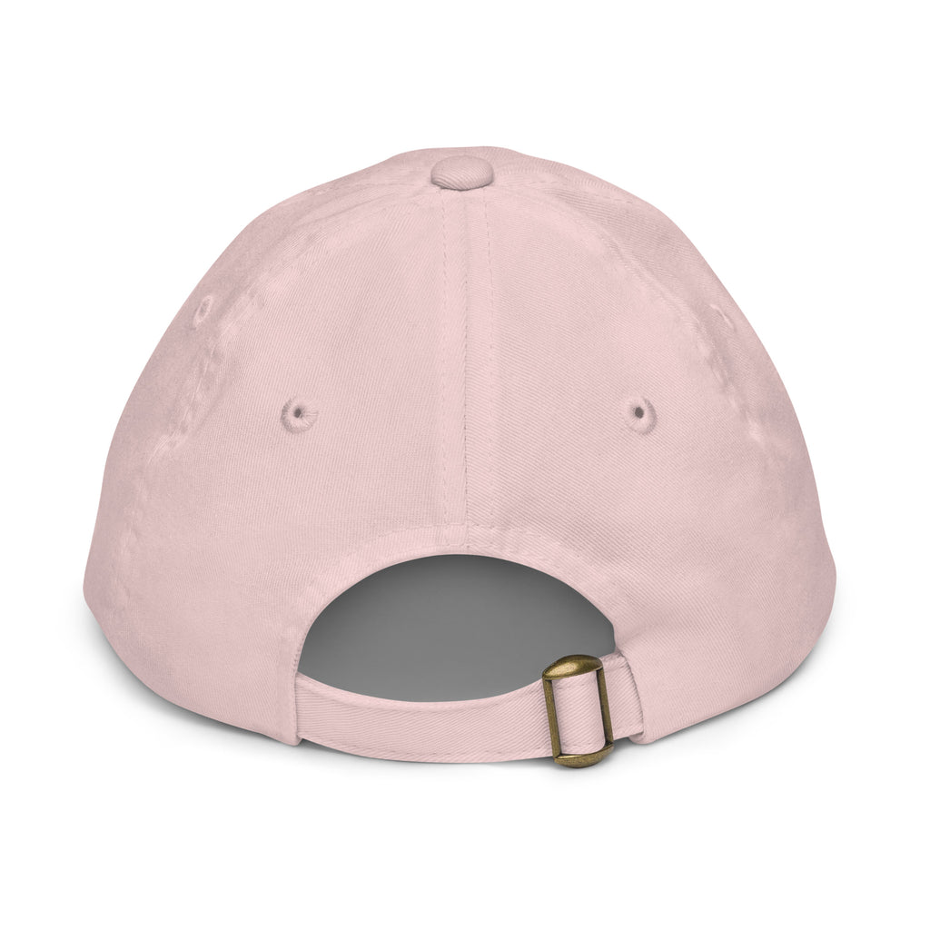 PureSarcasm sarcastic hat - light pink, back view