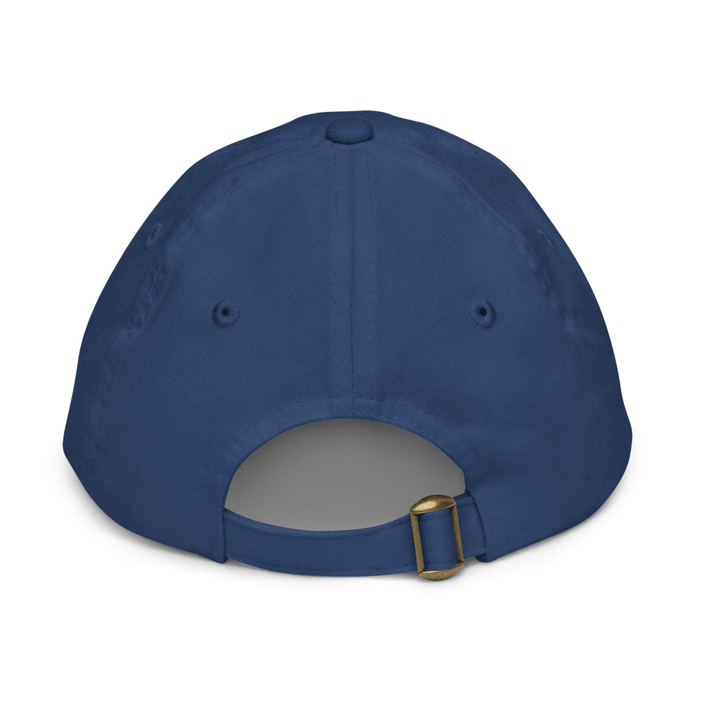 PureSarcasm sarcastic hat - baseball royal, back view