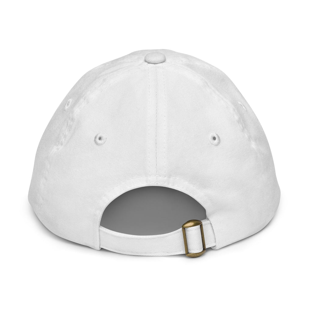 PureSarcasm sarcastic hat - baseball white, back view